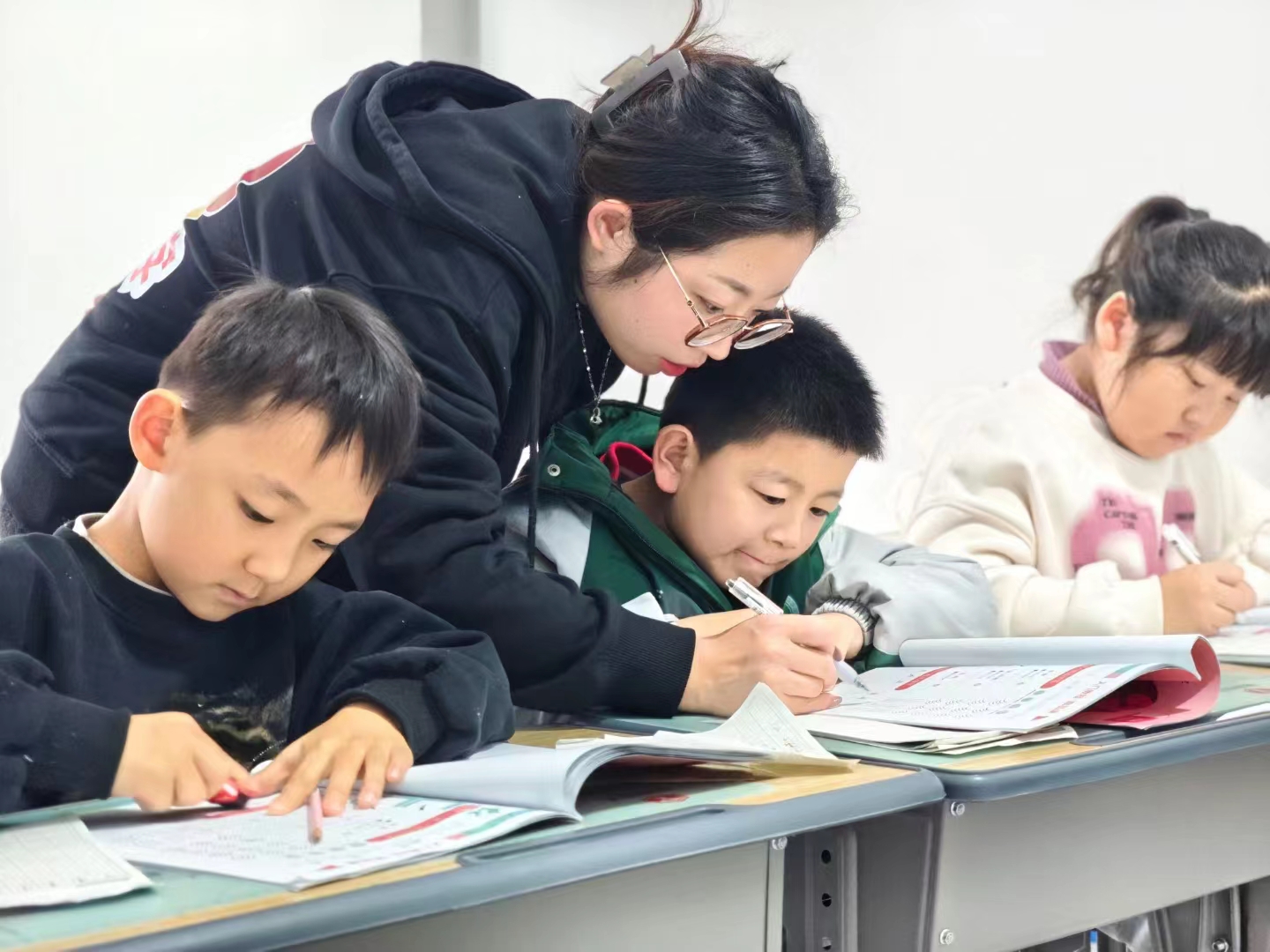 鋒格練字石家莊辛集校區課堂-練字加盟品牌