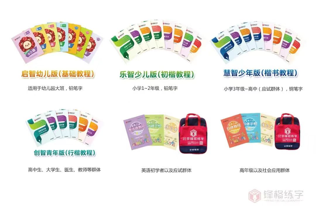 鋒格練字課程體係